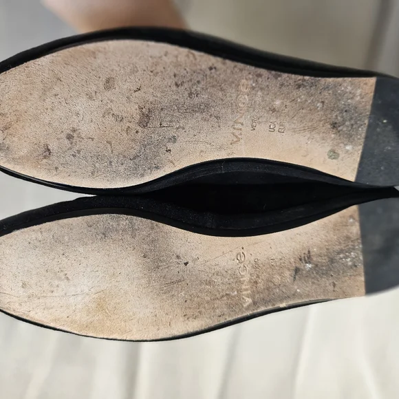 Vince Paz Black Womens size 7.5 Suede Loafer - Picture 4 of 5